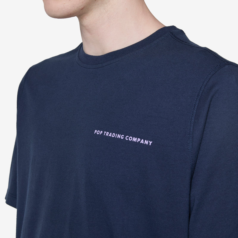 Logo T-Shirt Navy | Viola