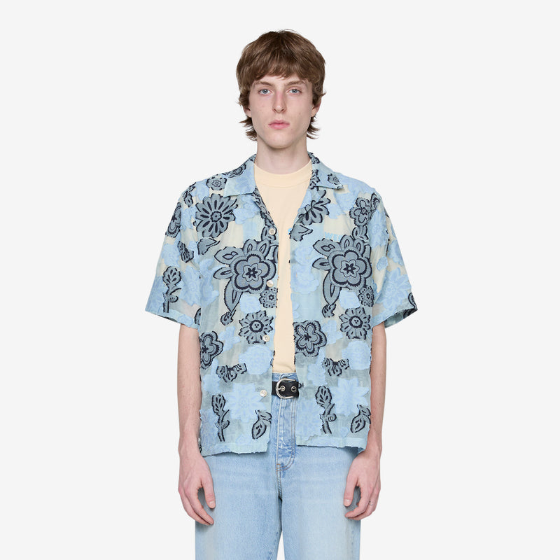 Cayo Short Sleeve Shirt Light Blue