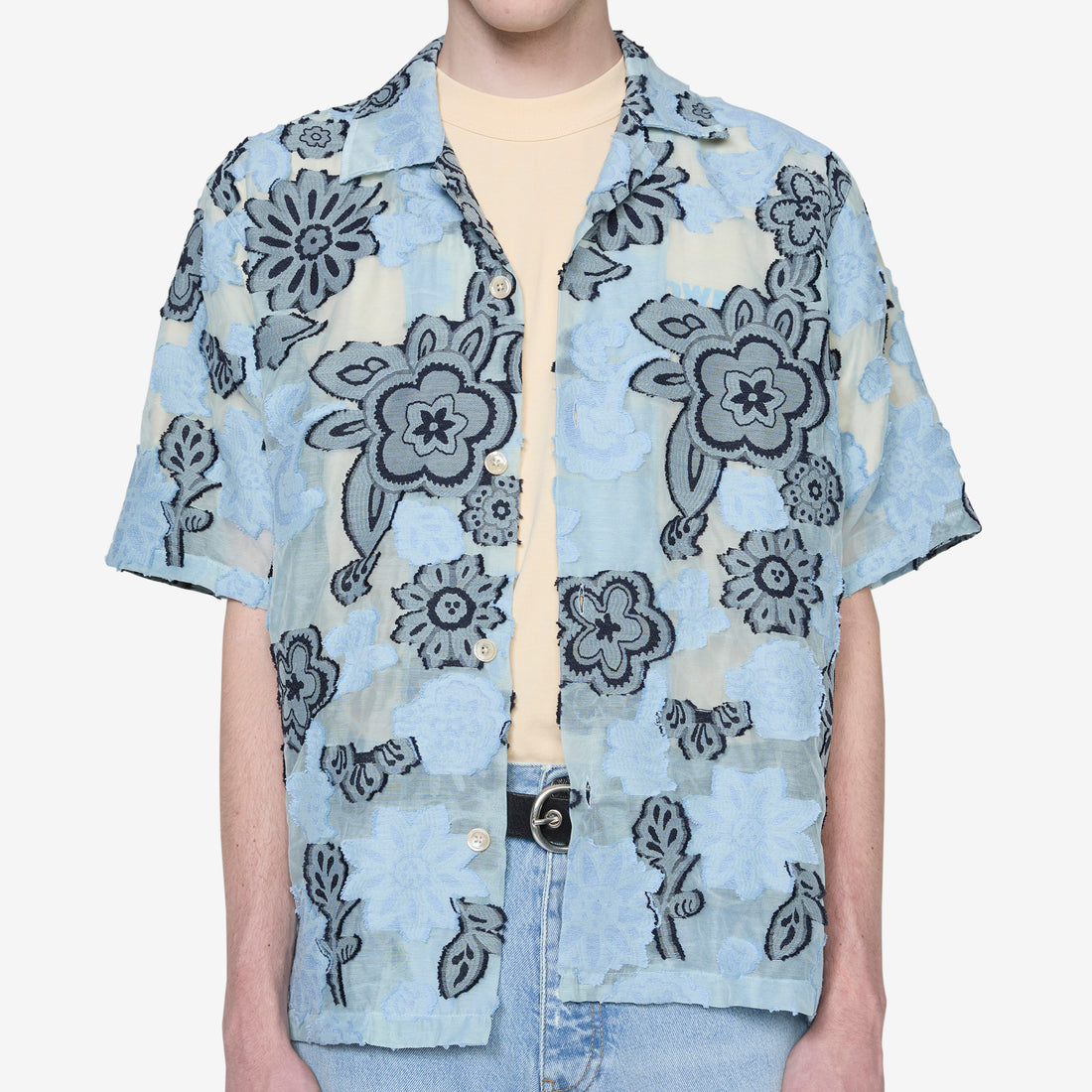 Cayo Short Sleeve Shirt Light Blue Shirts