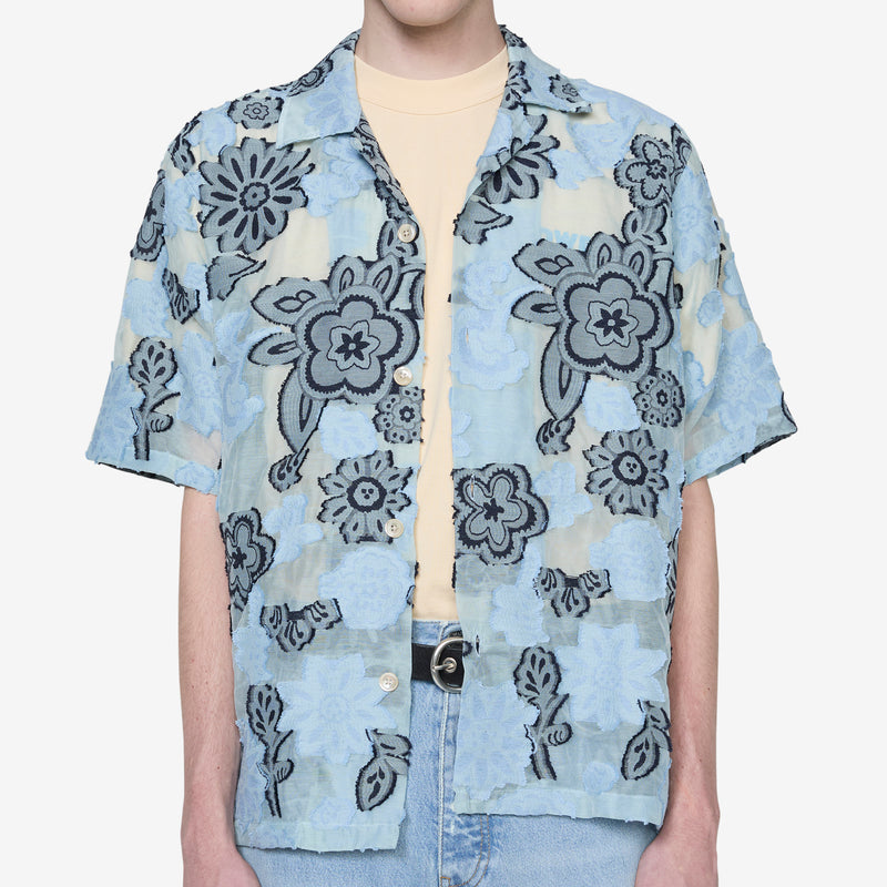 Cayo Short Sleeve Shirt Light Blue