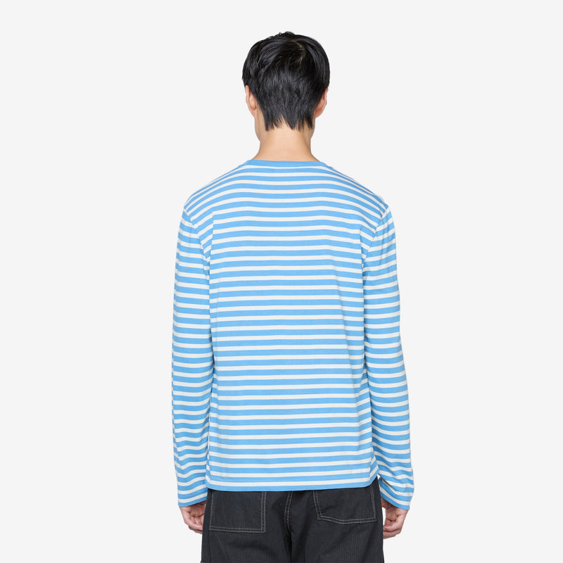 Fox Head Patch Regular Marin T-Shirt Drifter Blue Stripes Tees