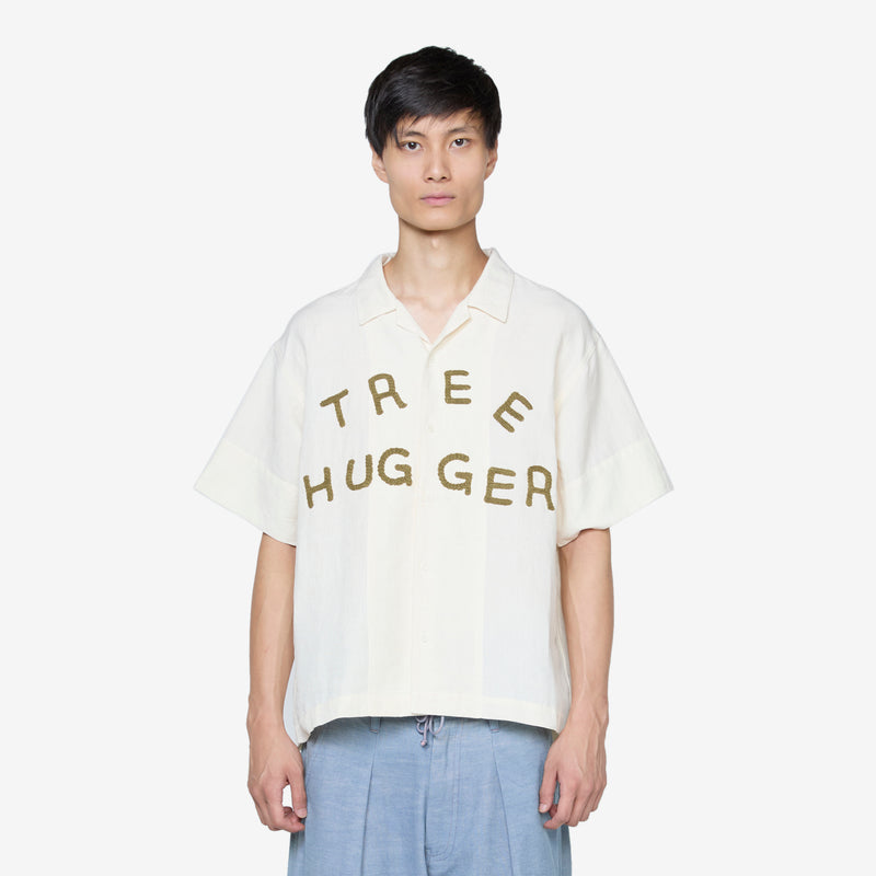 Greetings Shirt Ecru Tree Hugger Shirts