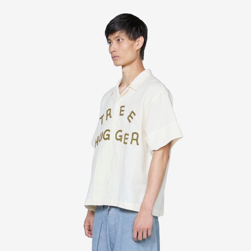 Greetings Shirt Ecru Tree Hugger Shirts