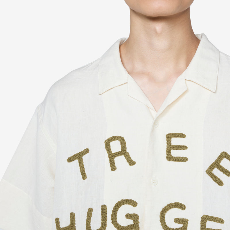 Greetings Shirt Ecru Tree Hugger Shirts
