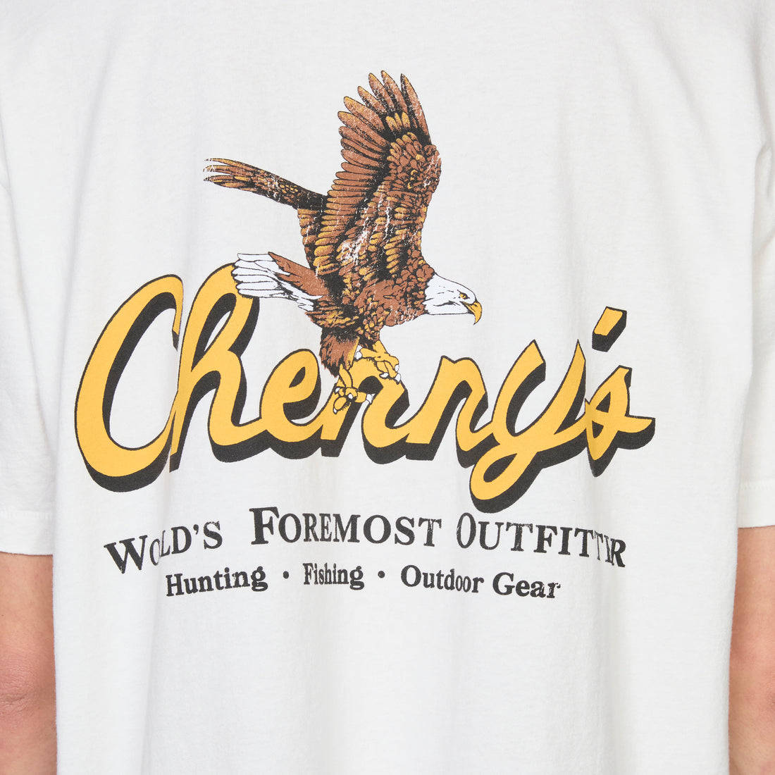 Outfitter Boxy Pocket T-Shirt Vintage White Tees