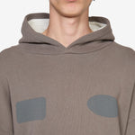 Sun Faded Patch Thermal Hoodie Steel
