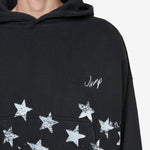 Crop Hoodie Black | Ivory