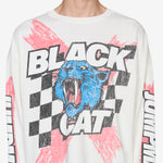 Black Cat Longsleeve T-Shirt Ivory