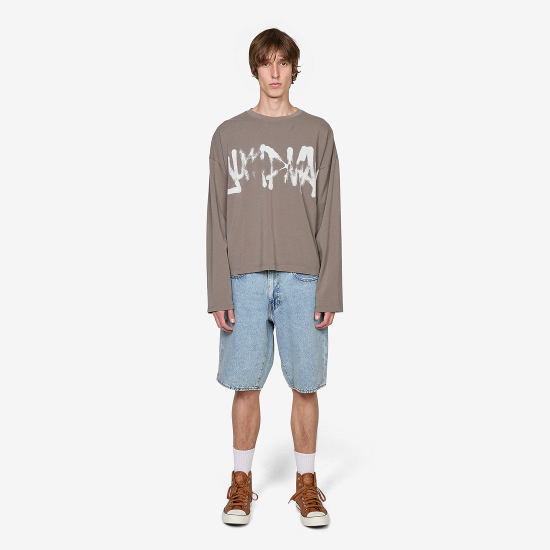 Jumpman Longsleeve T-Shirt Cave Stone Tees