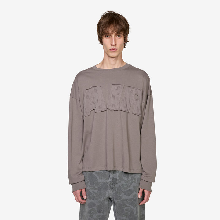 Air Longsleeve OS T-Shirt Cave Stone Front