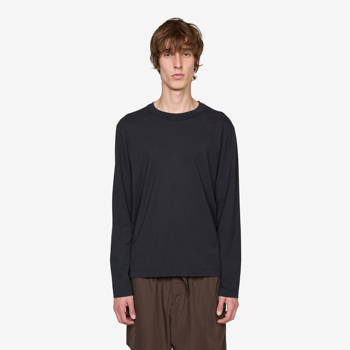 Longsleeve Sleeping T-Shirt Black Front