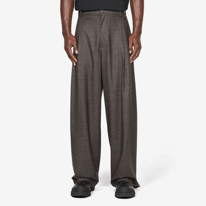 Yuna Wool Trouser Charcoal Front