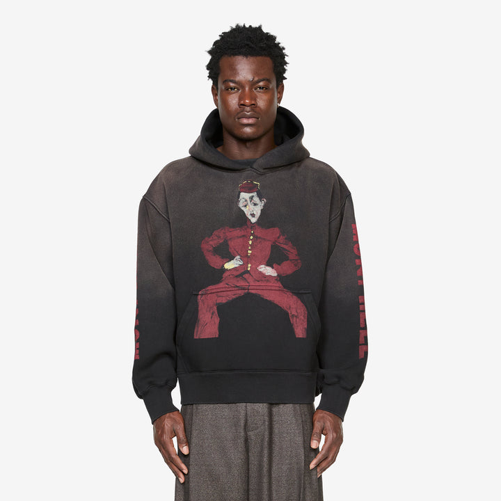 Hugo Hoodie Midnight Front