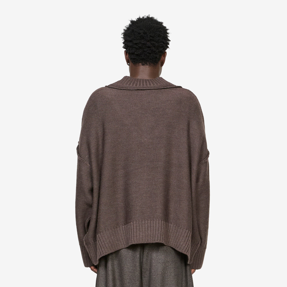 Daria V-Neck Jumper Graphite Jumpers