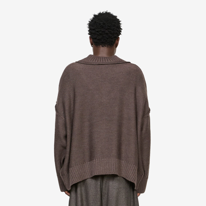 Daria V-Neck Jumper Graphite