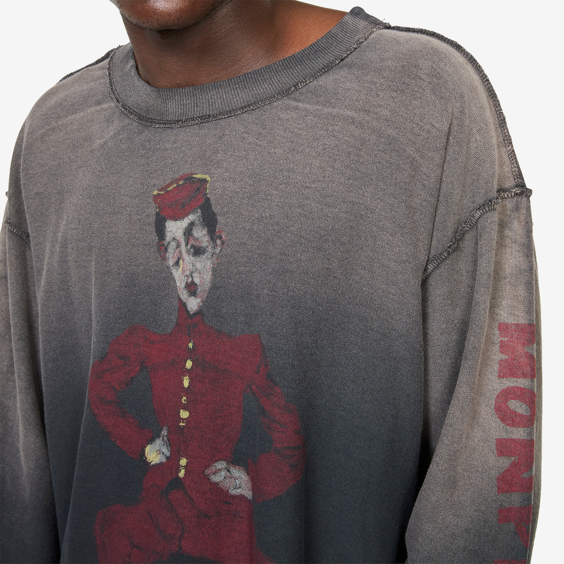 Melancholy Longsleeve T-Shirt Black Tees
