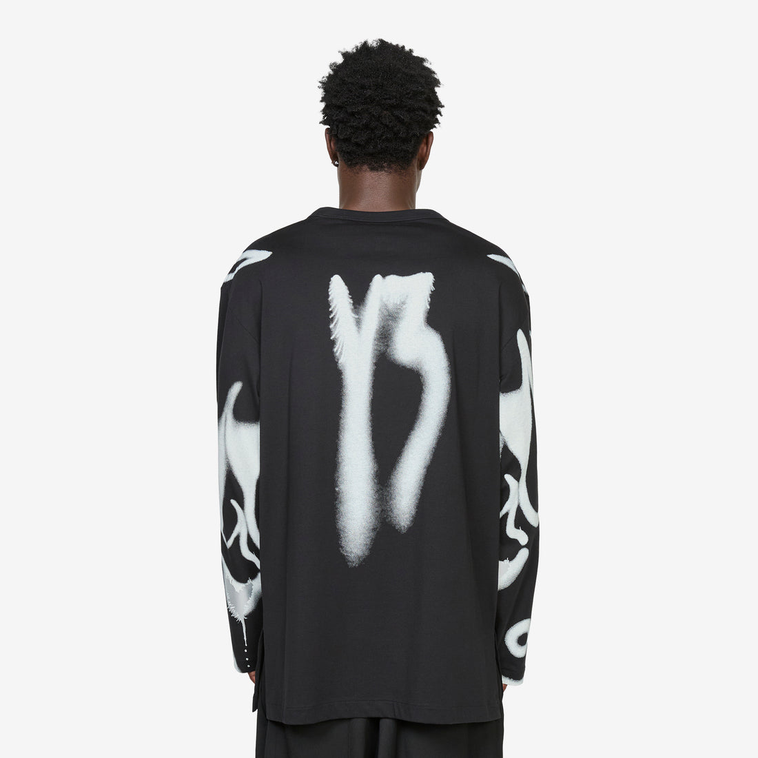 Chito x Y-3 Graphic Longsleeve T-Shirt Black Tees