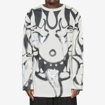 Chito x Y-3 Graphic Longsleeve T-Shirt Chalk White