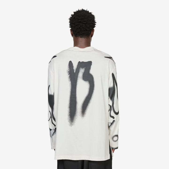 Chito x Y-3 Graphic Longsleeve T-Shirt Chalk White
