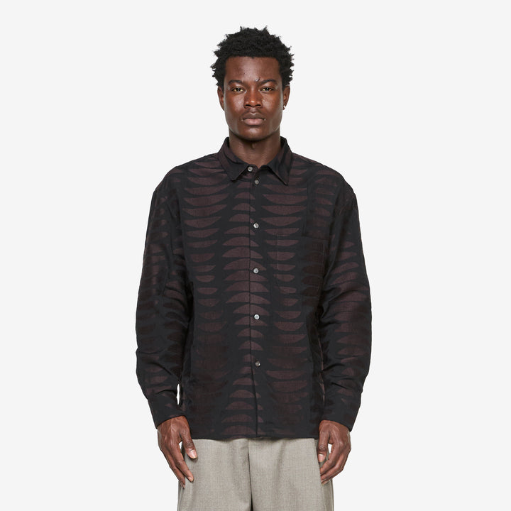 Gusto Shirt Mahogany Moon Front