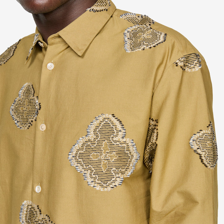 Derbin Shirt Moss Flower Meadow