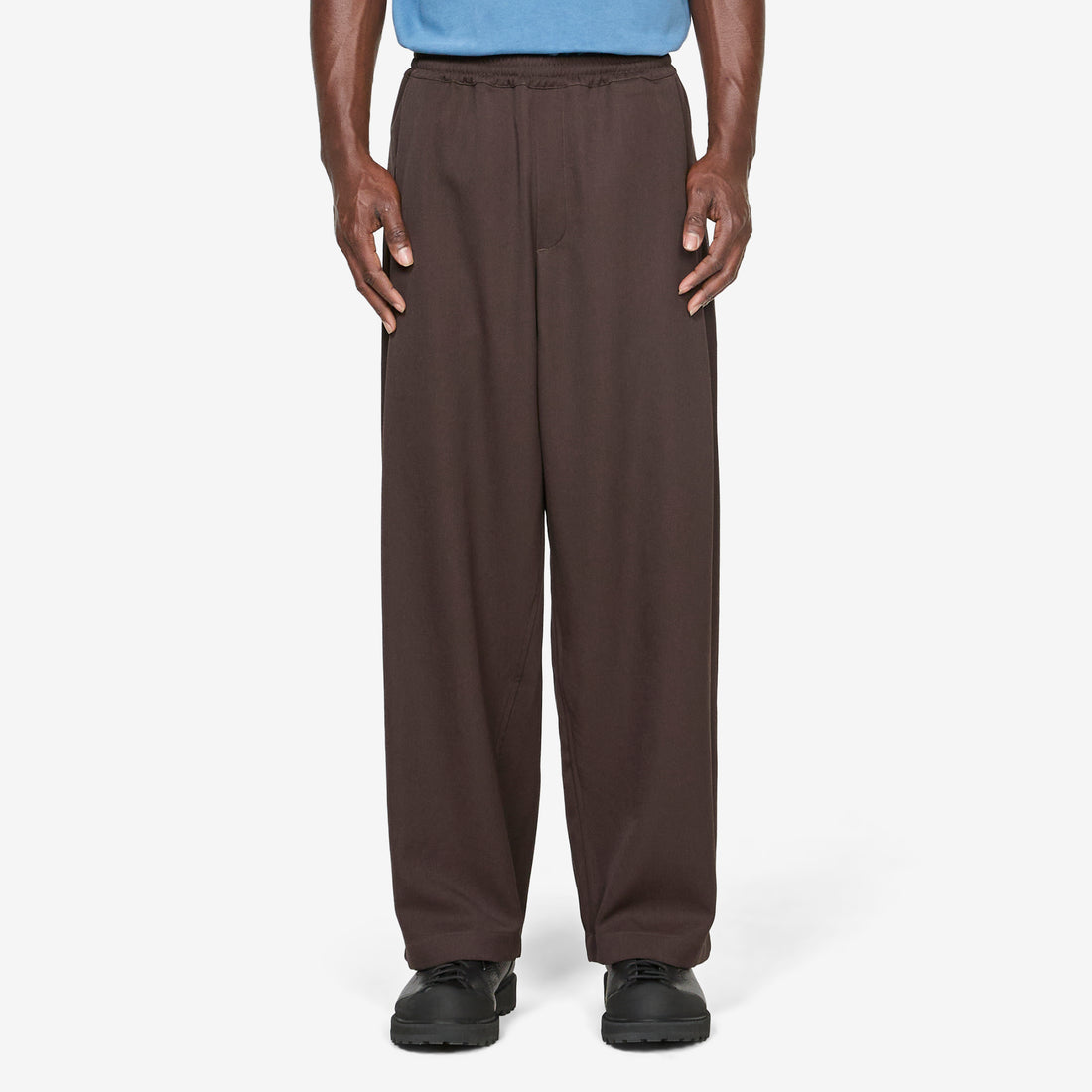Wewa Wide Trousers Castano Pants
