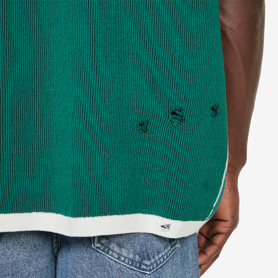 Song for the Mute x Adi008 Sweaterpolo Collegiate Green | Black Shirts
