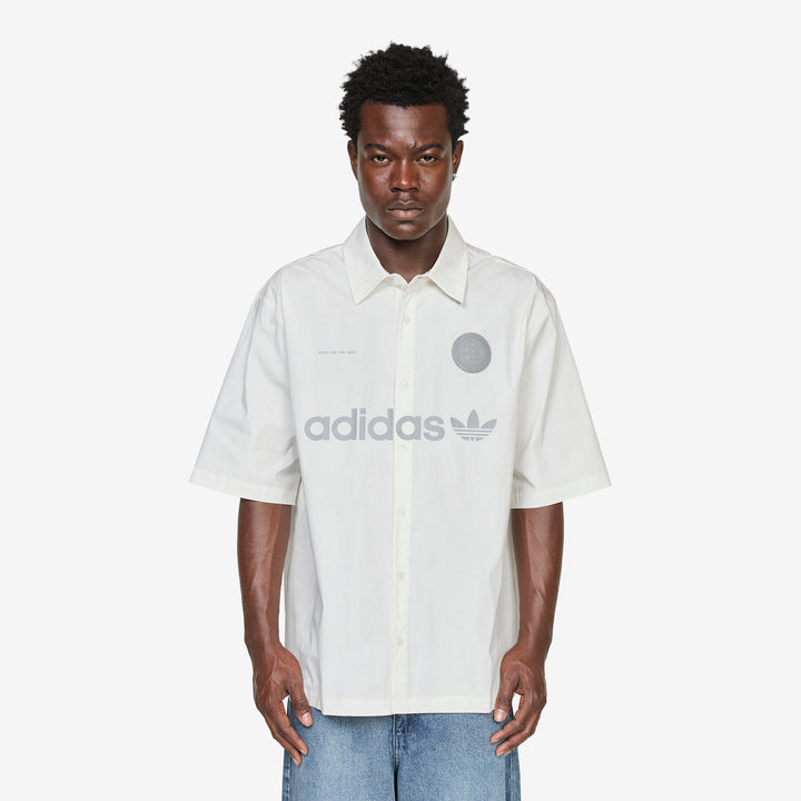 Song for the Mute x Adi008 Short Sleeve Shirt Off White Front