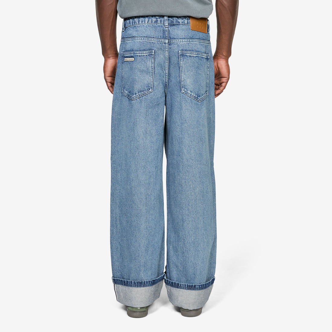 Song for the Mute x Adi008 Denim Pants Medium Blue Denim Pants
