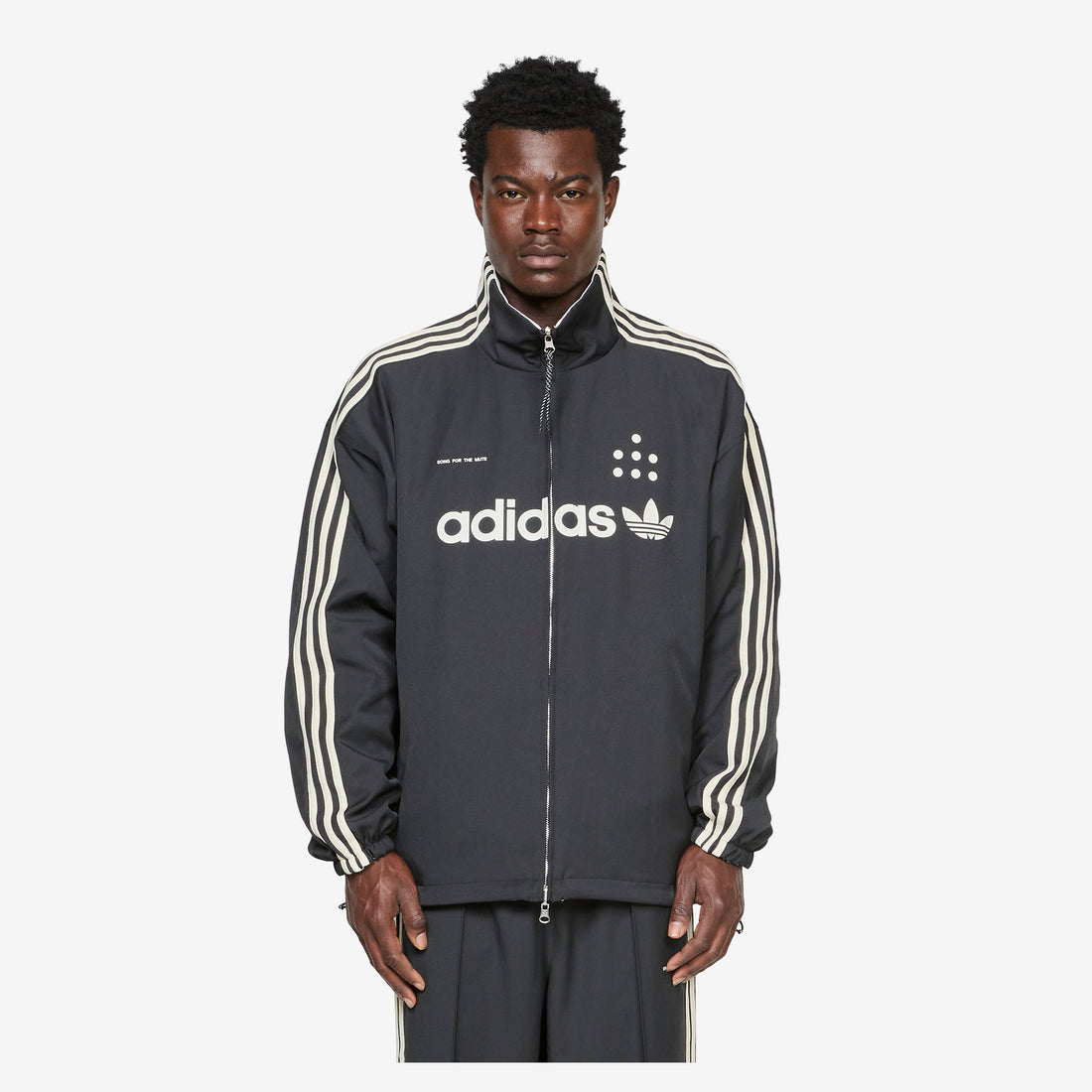 Song for the Mute x RVSB Track Top Black | Off White Jackets