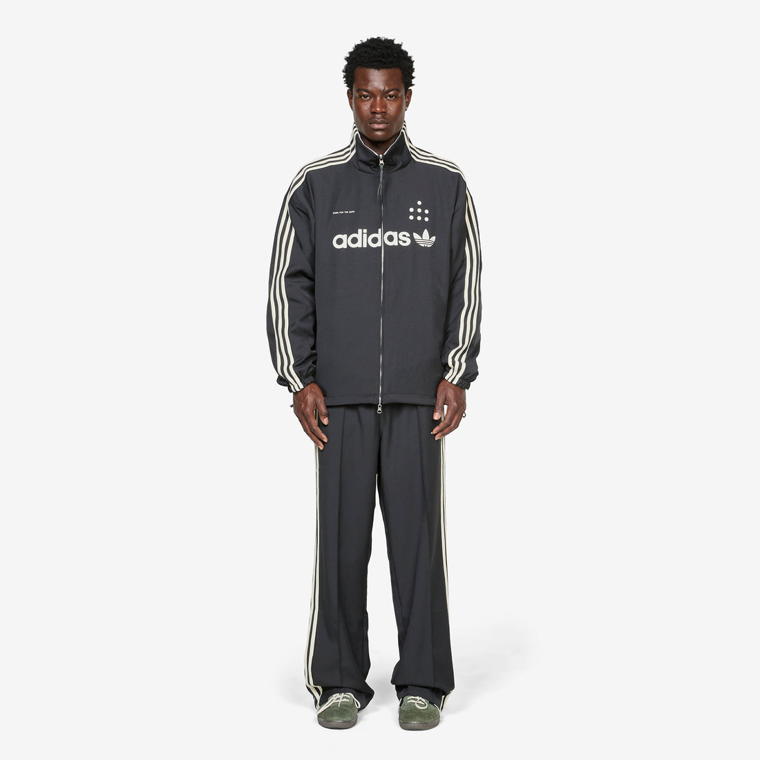 Song for the Mute x RVSB Track Top Black | Off White Jackets