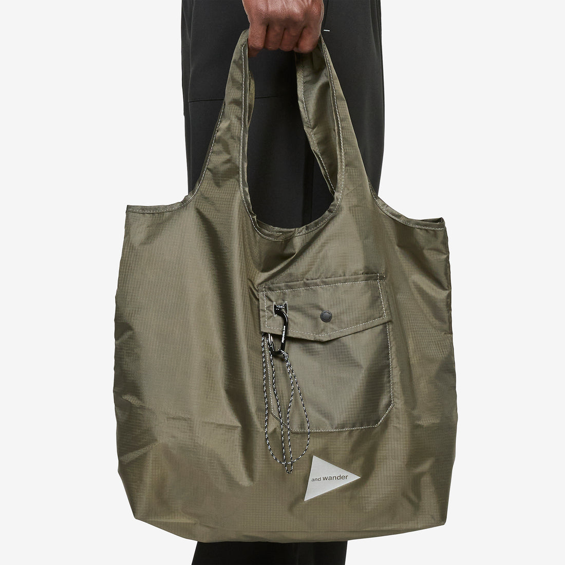 Crispy Rip Grocery Pocket Bag Khaki Bags