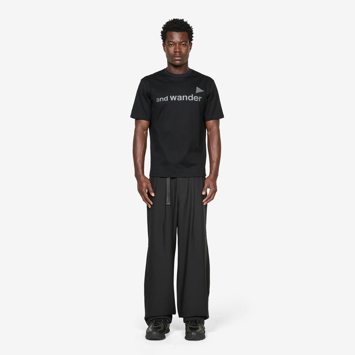 and wander Ref T-Shirt (M) Black