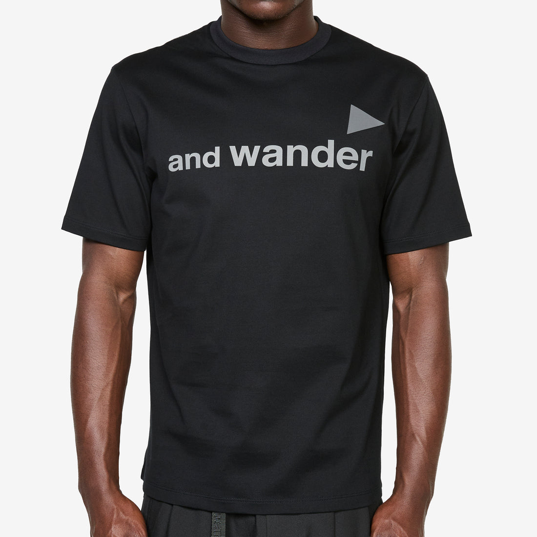 and wander Ref T-Shirt (M) Black Tees