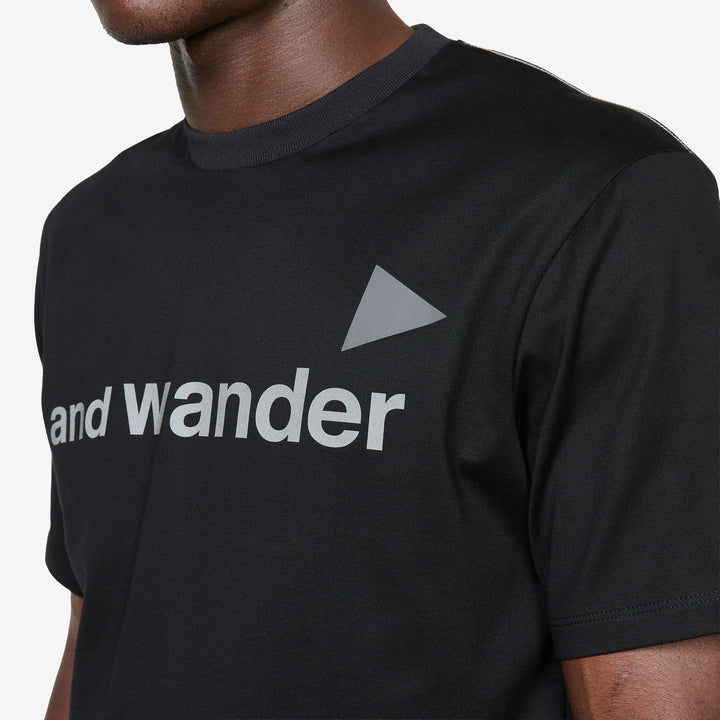 and wander Ref T-Shirt (M) Black