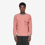 PE Waffle Longsleeve T-Shirt Pink