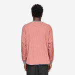 PE Waffle Longsleeve T-Shirt Pink