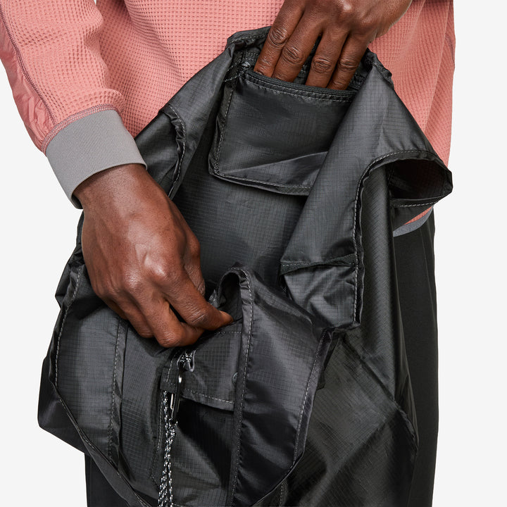 Crispy Rip Grocery Pocket Bag Black