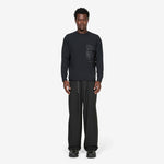 PE Waffle Longsleeve T-Shirt Black