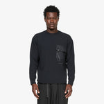 PE Waffle Longsleeve T-Shirt Black
