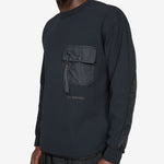 PE Waffle Longsleeve T-Shirt Black