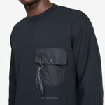 PE Waffle Longsleeve T-Shirt Black