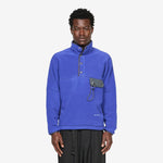 Wool Fleece Pullover Blue