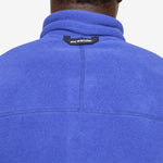 Wool Fleece Pullover Blue