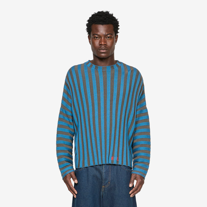 Keyboard Sweater Bluebird Front