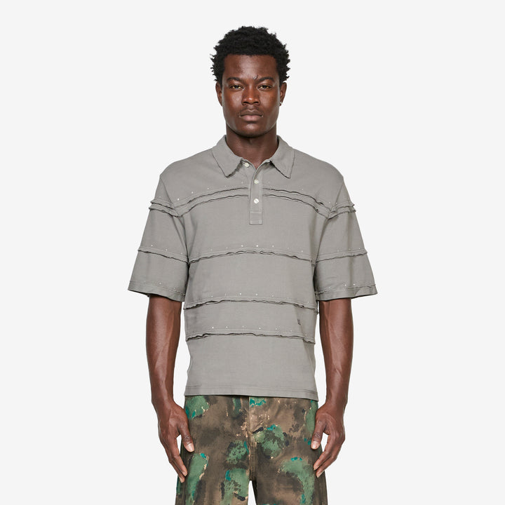 Lapped Polo Rain Front