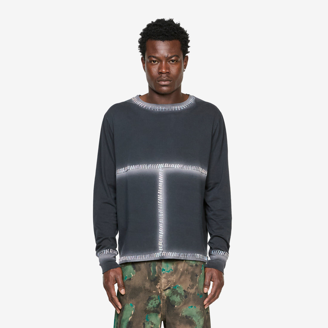 Lapped Longsleeve Stitched Tees