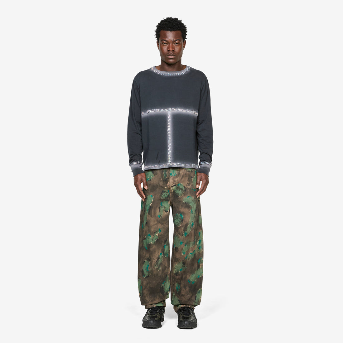 Lapped Longsleeve Stitched Tees