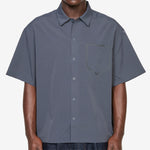 City Commuter Pack Poplin Short Sleeve Shirt Graphite