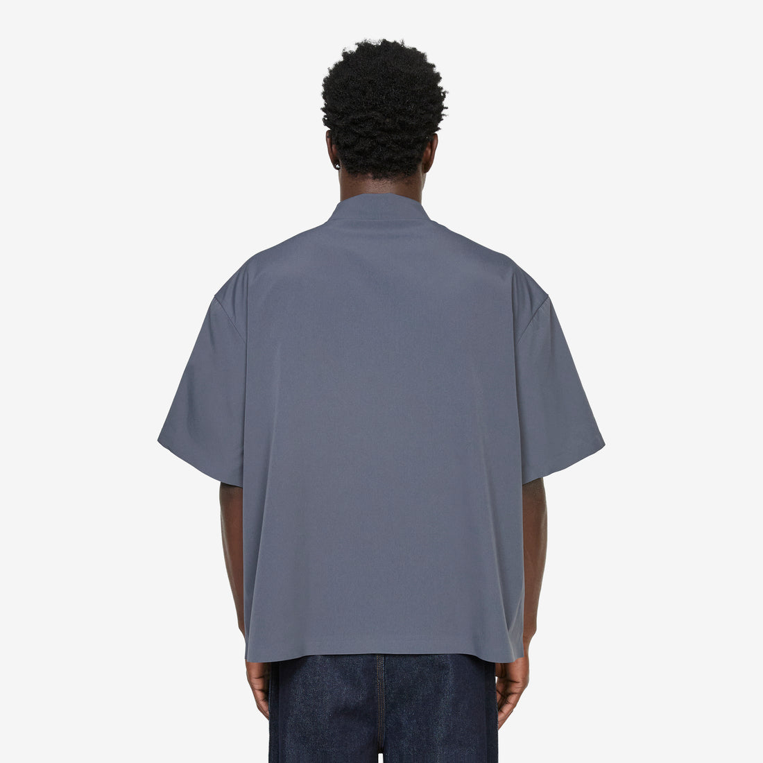 City Commuter Pack Poplin Short Sleeve Shirt Graphite Shirts